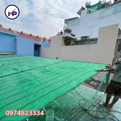 Lưới chống nóng mái tôn, tường nhà