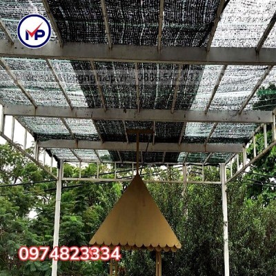Lưới che nắng quán cafe