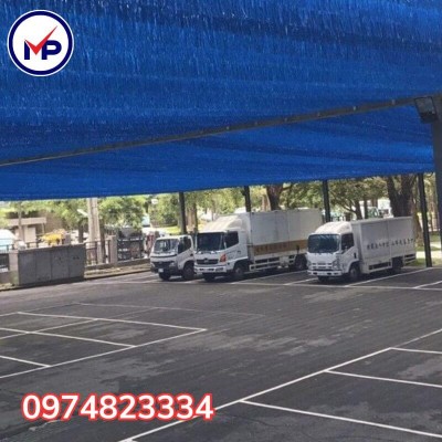Lưới che nắng bãi đỗ xe