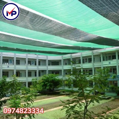 Lưới che nắng khu vui chơi, trường học