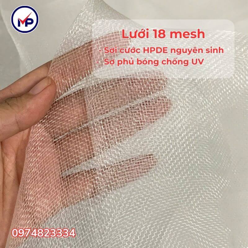 giá lưới chắn côn trùng 18 mesh