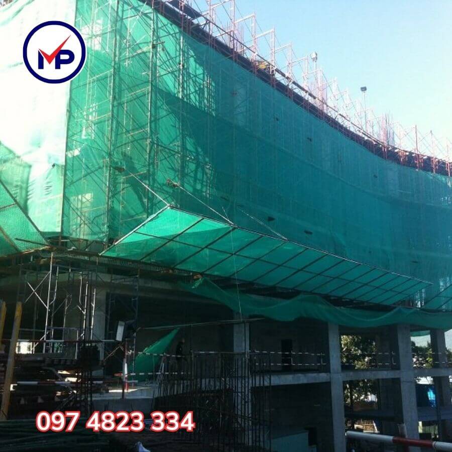 lưới chắn bụi xây dựng