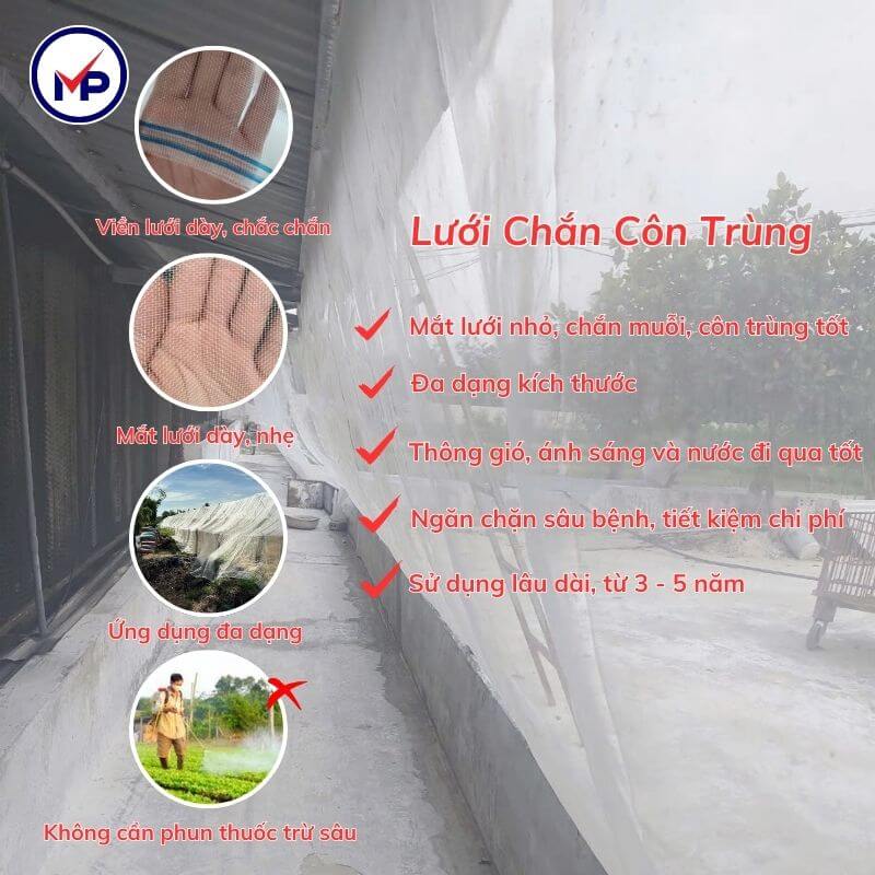 lưới ngăn côn trùng 18 mesh