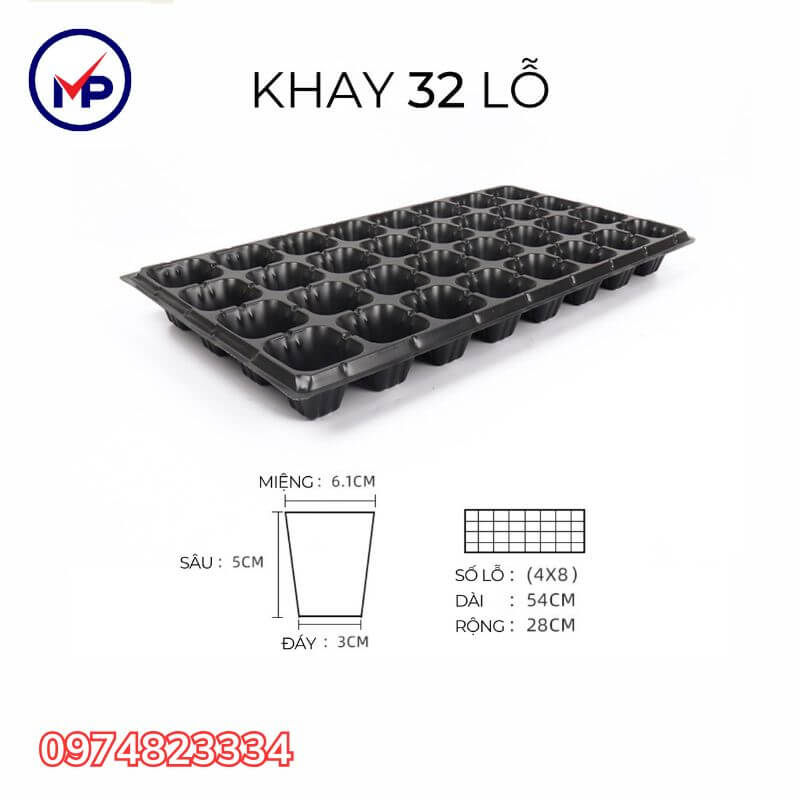 Khay ươm hạt giống 32 lỗ