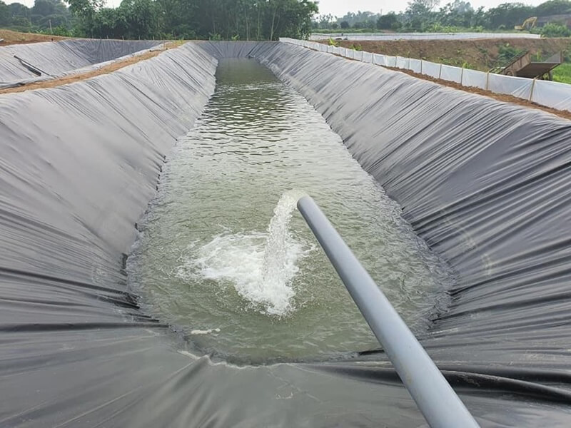 giá bạt lót hồ chứa nước