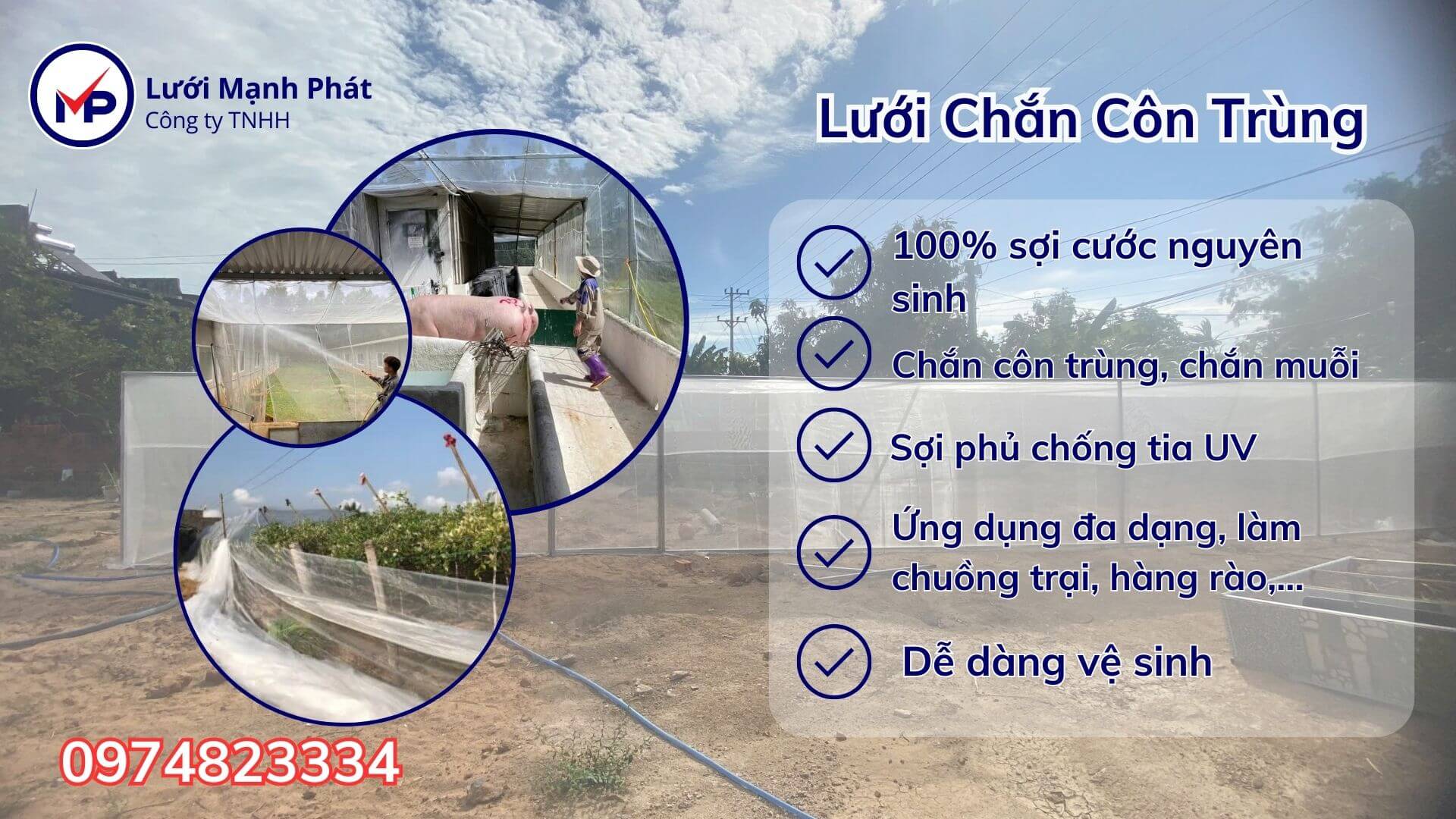 ưu điểm của lưới chắn côn trùng trong phòng dịch