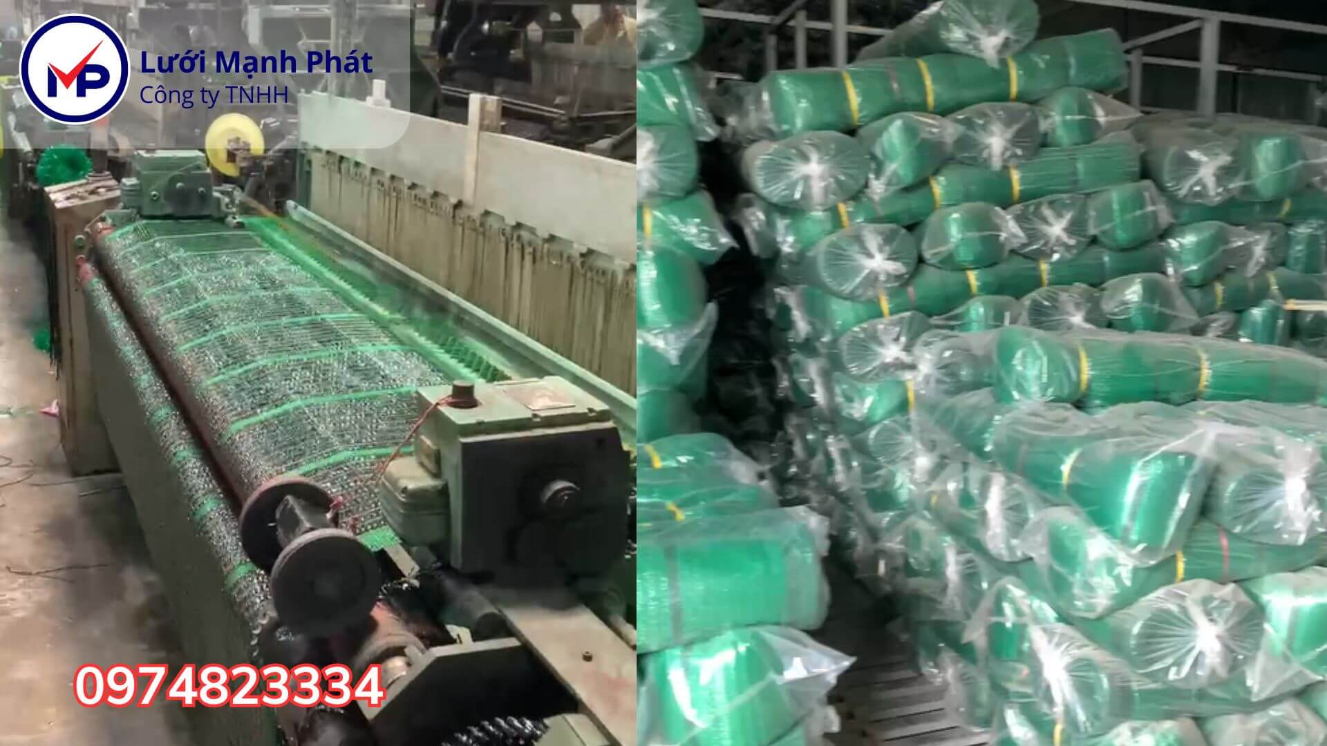 sản xuất lưới che nắng